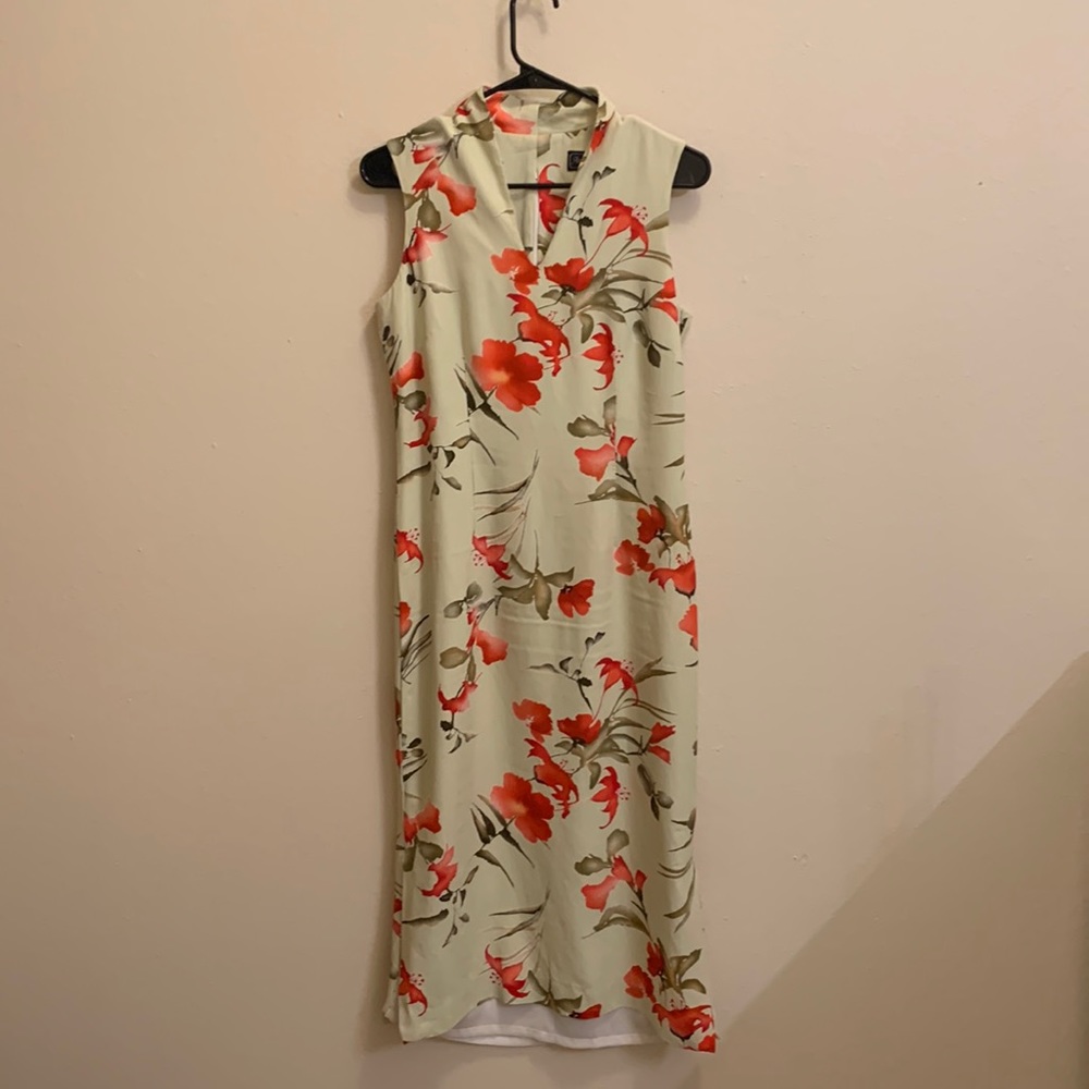Vintage 90s floral Maxi dress, Annabaura size 4